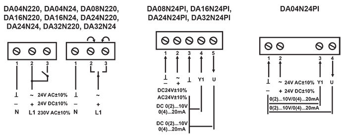 Lufberg da04n220 схема подключения