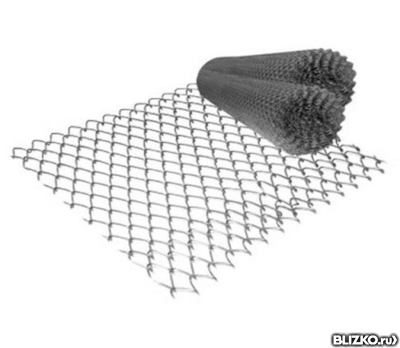 Сетка рабица оцинкованная 50х50х1,8 (1,5х10м)