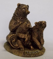 Сувенир «Медведица с медвежатами»