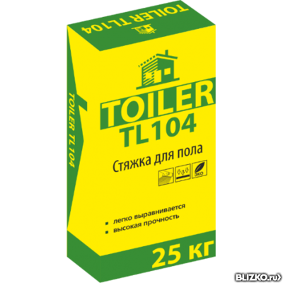 Стяжка для пола TOILER TL 104 -25 кг