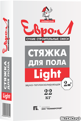 Стяжка для пола LIGHT 22 кг