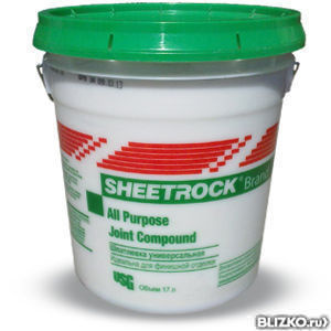 Шпатлевка SHEETROCK 3,5л/120