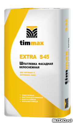 Шпатлевка Тиммакс Extra S45(25 кг)