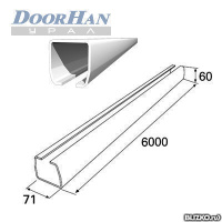 Балка прокатная DoorHan 71x60 L=6000