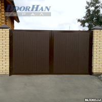 Комплект распашных ворот DoorHan стандартный №1 4440x2200 RAL8014