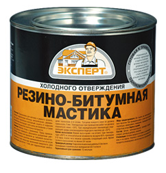 Мастика резино-битумная ЭКСПЕРТ 2л/1,8кг