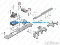 Хомут системы впуска для YUTONG ZK6122H9