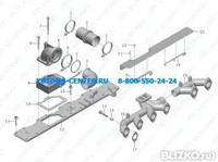 V-образный хомут системы впуска для YUTONG ZK6122H9