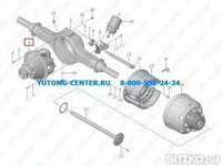 Редуктор заднего моста в сборе для YUTONG ZK6122H9, 2402-00697