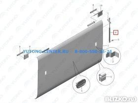 Газовый упор люка бокового для YUTONG ZK6122H9