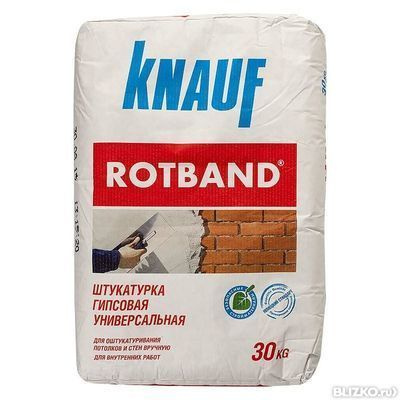 Штукатурка гипсовая Knauf Ротбанд 30 кг серая