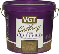 Краска фактурная VGT Gallery фасадная декоративная, текстурная, 18 кг