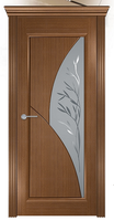 Дверь межкомнатная Асахи со стеклом Тон 42