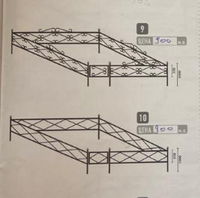 Оградки ритуальные кованые 9 и 10