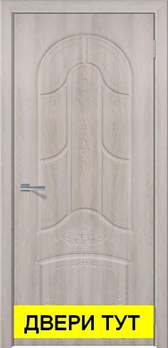 Межкомнатная дверь Болонья Филадельфия Крем ДГ 2000x800