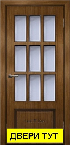 Межкомнатная дверь шпонированная Каприз Ст. 80 глухая Белый сатинат орех