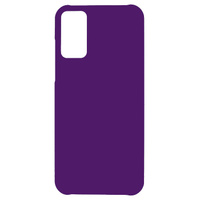 Чехол-накладка для Honor 30S, фиолетовый силикон