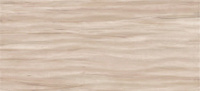 Керамическая плитка настенная Botanica рельеф, коричневый, 20x44,