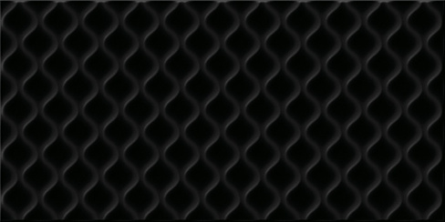 Керамическая плитка настенная Deco рельеф, черный, 29,8x59,8, DEL2