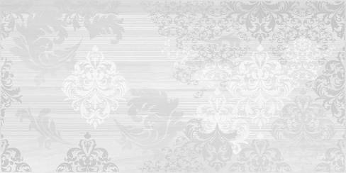 Вставка Grey Shades узор, белый, 29,8x59,8, GS2L051DT