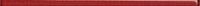 Бордюр Universal Glass, Shine, стеклянный 2x60 красный, UG1L413