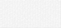 Керамическая плитка настенная Pudra мозаика, рельеф, белый, 20x44,