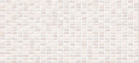 Керамическая плитка настенная Pudra мозаика, рельеф, бежевый, 20x4