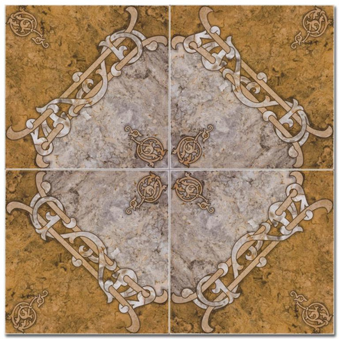 Керамическая плитка напольная Axima "Арабская вязь" (327х327)