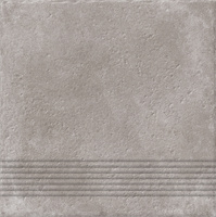 Керамогранит Carpet ступень, темно-бежевый, 29,8x29,8, CP4A116