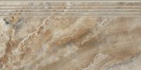 Ступень Kerranova Premium Marble Lappato коричневый K-956/st01 29,4x60 K-95