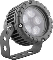 Светодиодный прожектор, D95xH130, IP65 5W 85-265V, теплый белый