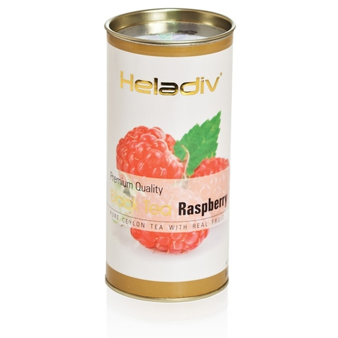 Чай Heladiv raspberry черный листовой 100гр