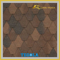 Гибкая черепица TEGOLA SARDEGNA Legno 424 2,9 м2