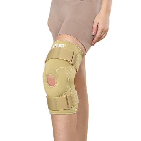 Бандаж на коленный сустав с шарнирами неразъемный NKN 139