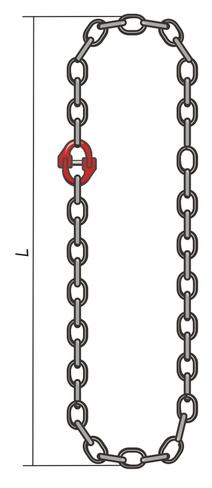 Строп цепной колцевой СЦК