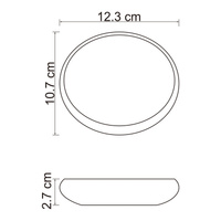 Мыльница WasserKRAFT Dinkel (K-4629) белый