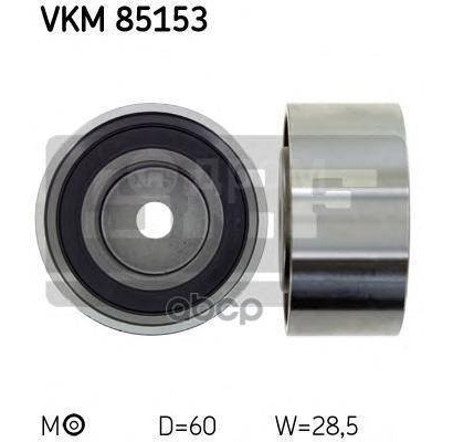 Ролик VKM85153 Elantra седан III (XD), Elantra хэтчбек IV (HD), i30 хэтчбек