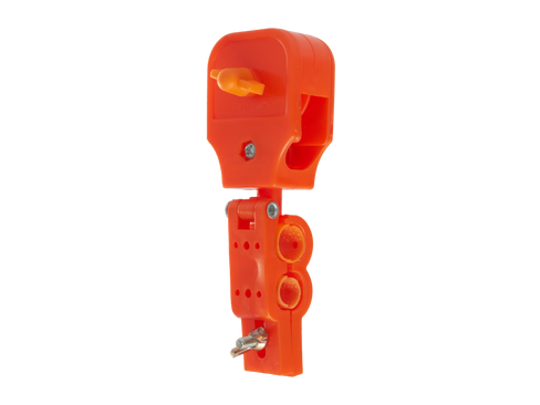 Кабельная тележка для струны пластиковая H-C10 (для струны Д=8мм) (оранжевая, полностью пластиковая) Euro-lift.ru