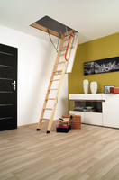 Лестница чердачная деревянная Fakro LWK Plus Komfort, 60х120 см, длина 280 см