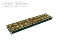 Оцинкованная грядка 0,65х3 метра