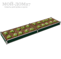 Оцинкованная грядка 0,65х11 метров