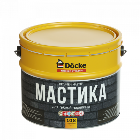 Мастика для гибкой черепицы 10,8 кг (10 л)