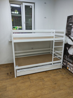 Подростковая двухъярусная кровать Сева 160x80 белая