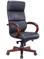 Кресло для руководителя easy chair 590 tc черное ткань металл