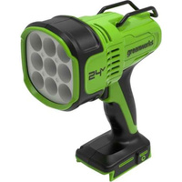 Аккумуляторный светодиодный фонарь-прожектор GreenWorks G24SL