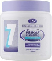 Iris Соsmetic Профессиональная линия Бальзам-кондиционер №7 "Стойкий цвет" для окрашенных волос, 500 мл IRIS