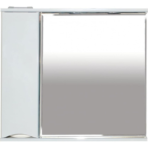Левый зеркальный шкаф Misty Элвис-85