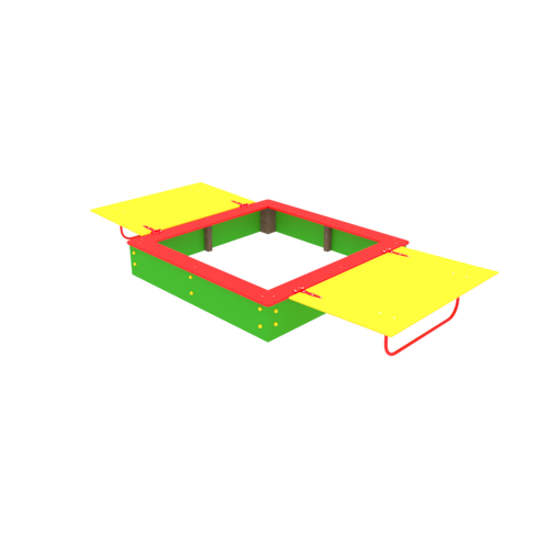 Песочница с крышками ФСФ ИО.01.1