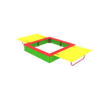 Песочница с крышками ФСФ ИО.01.1