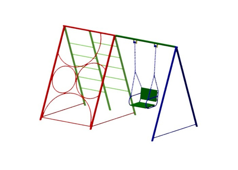 Качели-лаз без подвеса ИО.04.2.2
